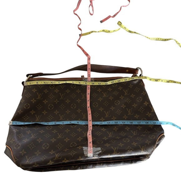 LOUIS VUITTON Delightful MM Brown Monogram Canvas Hobo Bag Discontinued - Picture 14 of 17